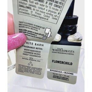 3 FLOWERCHILD Bath & Body Works Wallflower Refill Bulbs NEW